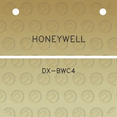 honeywell-dx-bwc4