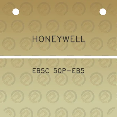 honeywell-eb5c-50p-eb5