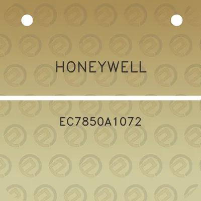 honeywell-ec7850a1072