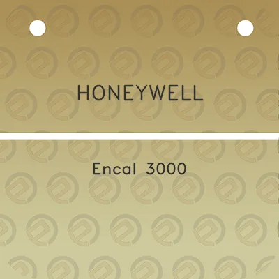 honeywell-encal-3000