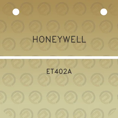 honeywell-et402a