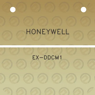 honeywell-ex-ddcm1