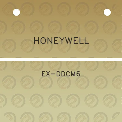 honeywell-ex-ddcm6