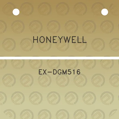 honeywell-ex-dgm516