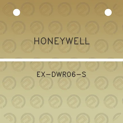 honeywell-ex-dwr06-s