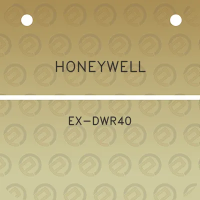 honeywell-ex-dwr40