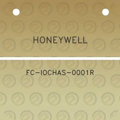 honeywell-fc-iochas-0001r