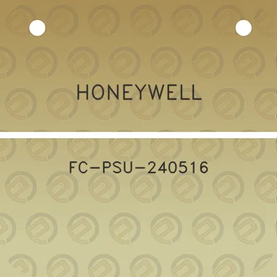 honeywell-fc-psu-240516