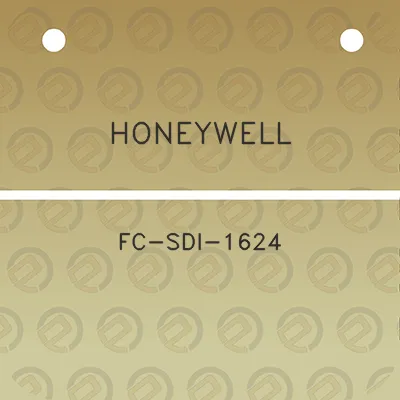 honeywell-fc-sdi-1624