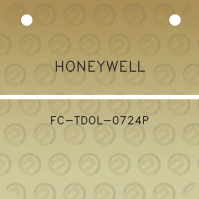 honeywell-fc-tdol-0724p