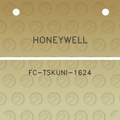 honeywell-fc-tskuni-1624