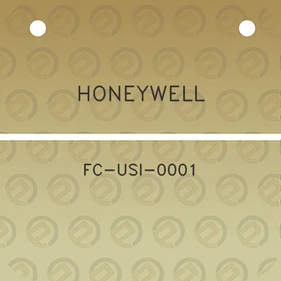 honeywell-fc-usi-0001