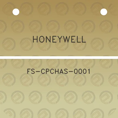 honeywell-fs-cpchas-0001