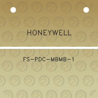 honeywell-fs-pdc-mbmb-1