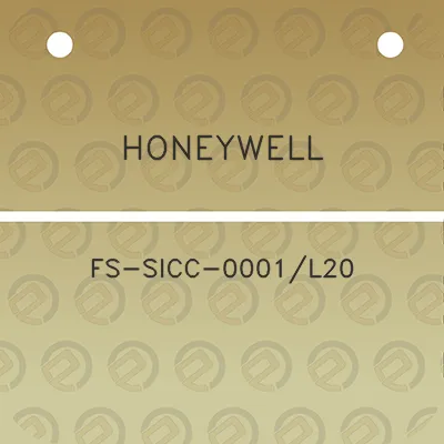 honeywell-fs-sicc-0001-l20