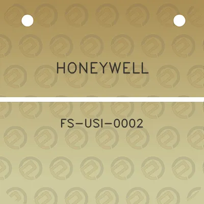 honeywell-fs-usi-0002