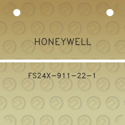 honeywell-fs24x-911-22-1