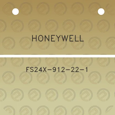 honeywell-fs24x-912-22-1