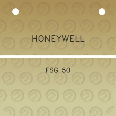 honeywell-fsg-50