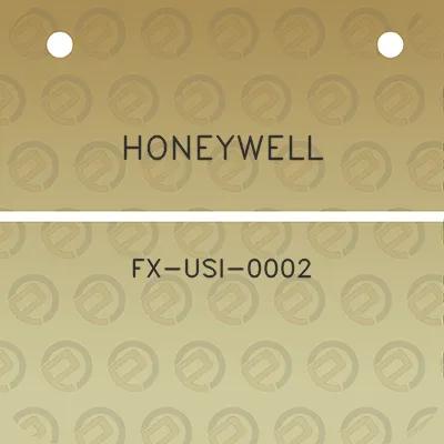 honeywell-fx-usi-0002