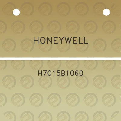 honeywell-h7015b1060