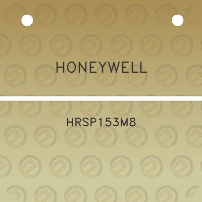 honeywell-hrsp153m8