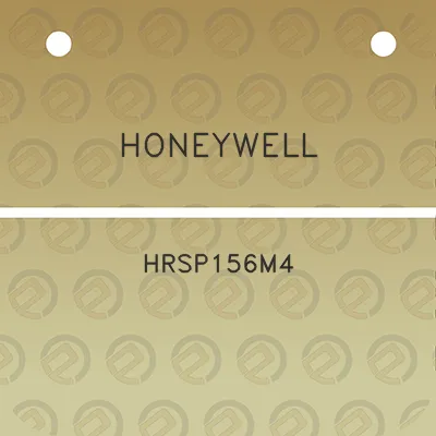 honeywell-hrsp156m4