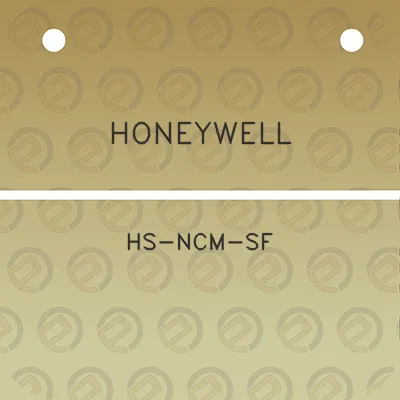 honeywell-hs-ncm-sf