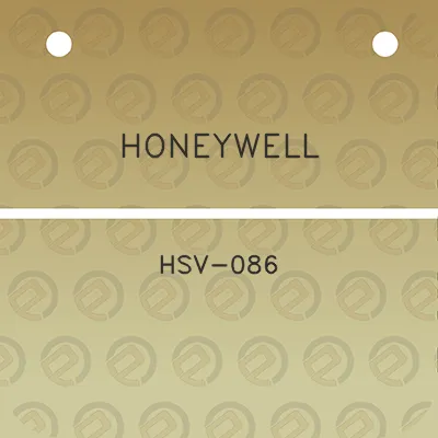 honeywell-hsv-086