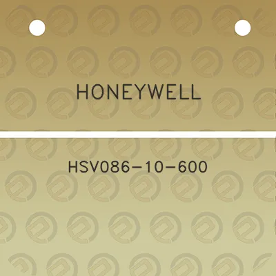 honeywell-hsv086-10-600