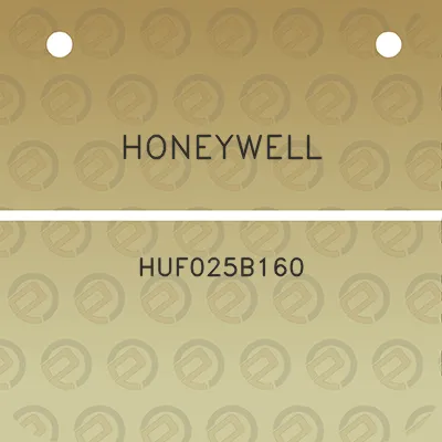 honeywell-huf025b160