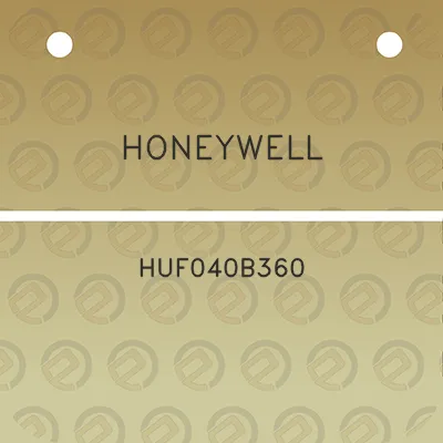 honeywell-huf040b360