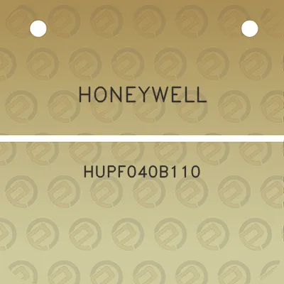 honeywell-hupf040b110