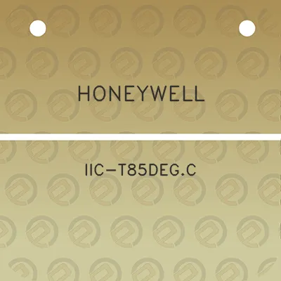 honeywell-iic-t85degc