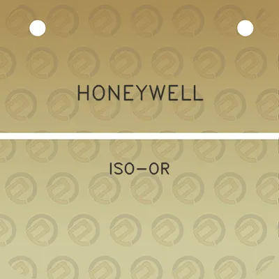 honeywell-iso-or