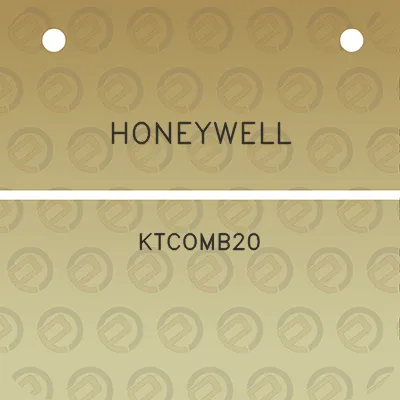 honeywell-ktcomb20