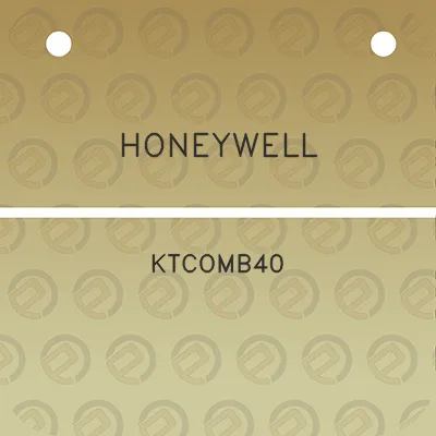 honeywell-ktcomb40