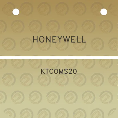 honeywell-ktcoms20