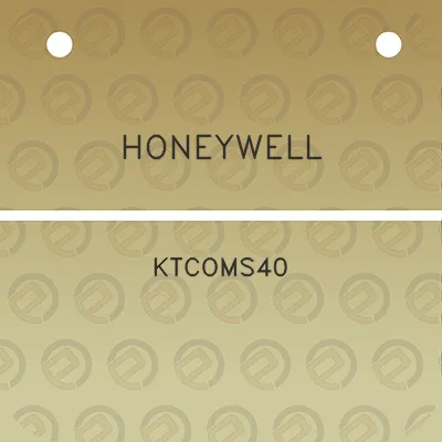 honeywell-ktcoms40