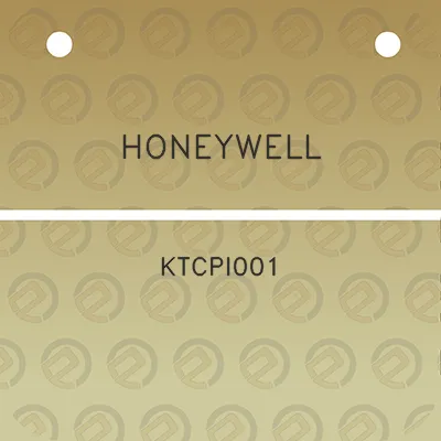 honeywell-ktcpi001