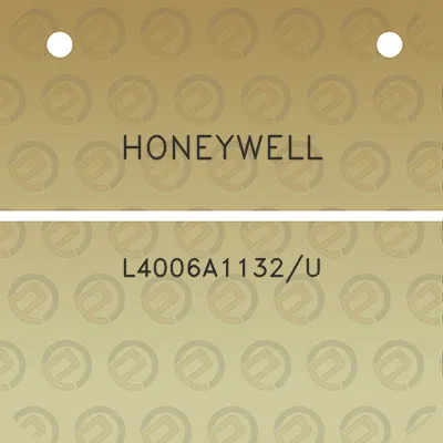 honeywell-l4006a1132u