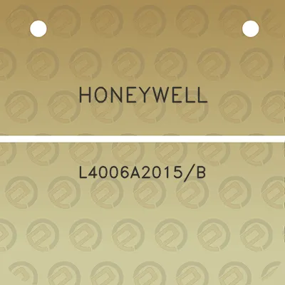 honeywell-l4006a2015b