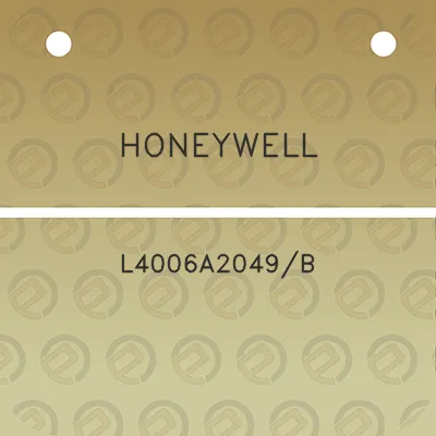 honeywell-l4006a2049b