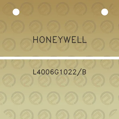 honeywell-l4006g1022b