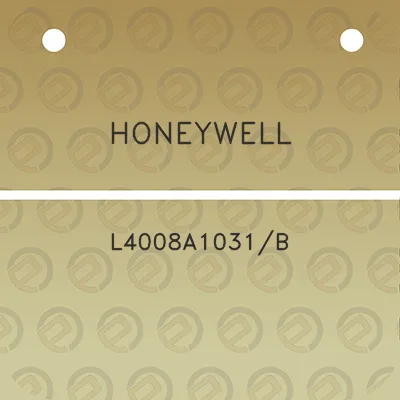 honeywell-l4008a1031b