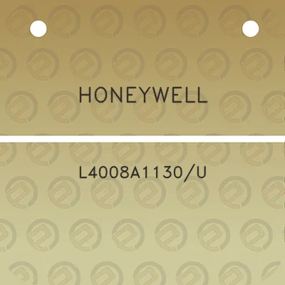 honeywell-l4008a1130u