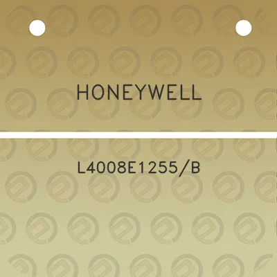 honeywell-l4008e1255b