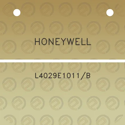 honeywell-l4029e1011b