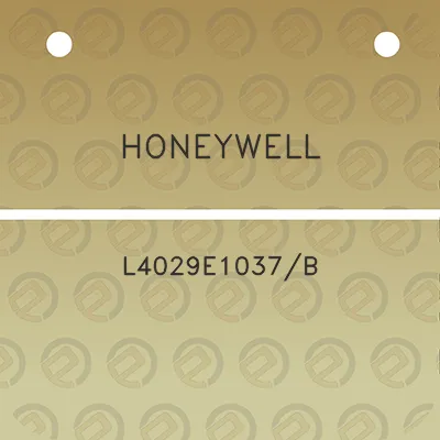 honeywell-l4029e1037b