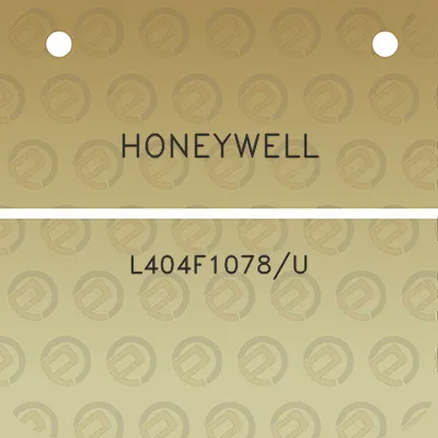 honeywell-l404f1078u